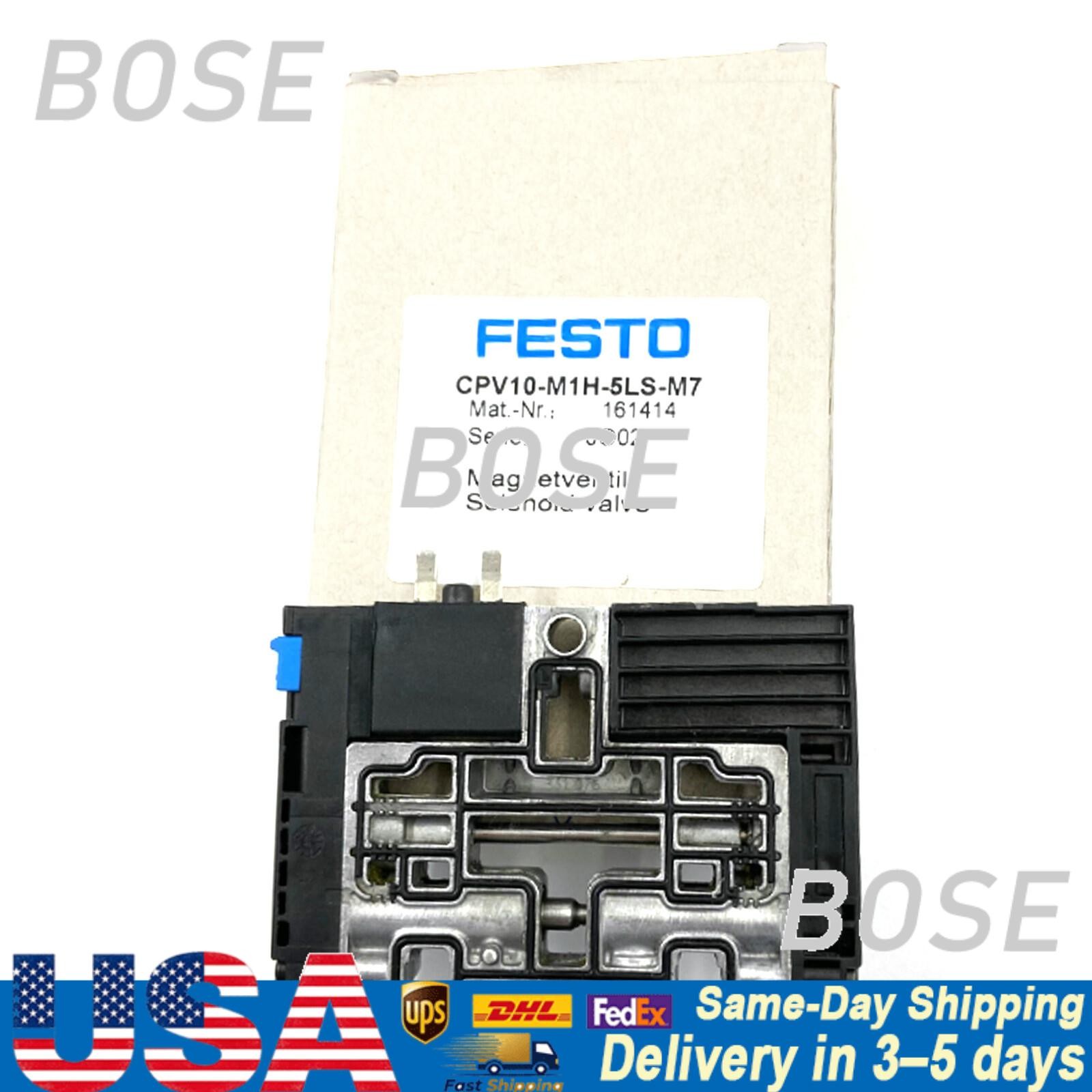 New FESTO CPV10-M1H-5LS-M7 161414 Solenoid Valve in box