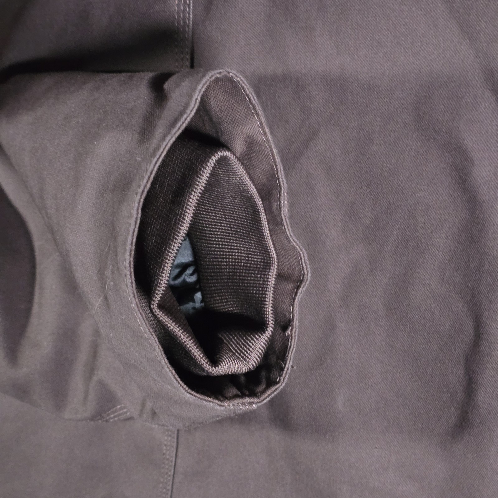 Wells Lamont Men's Canvas Sherpa Lined Jacket Hood Size XXL Brown Carhartt New thumbnail 9