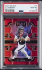 2023 PANINI SELECT RED PRIZM #41 CJ STROUD ROOKIE RC 37/99 PSA 10