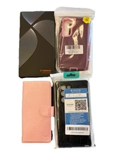 Lot Of 120 Android iPhone Phone Cases  And Screen Protectors Mixed Styles