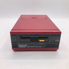 Nintendo Famicom Disk System Console New Belt RAM Adapter set Japan Tested