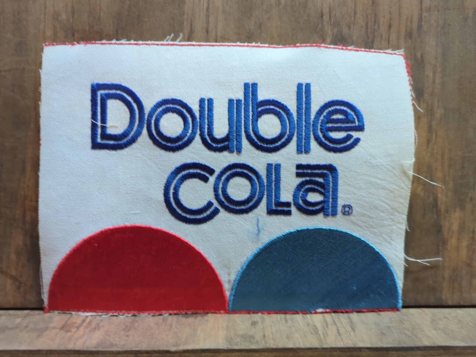 Vintage Double Cola Patch, 5.75" x 7.875"