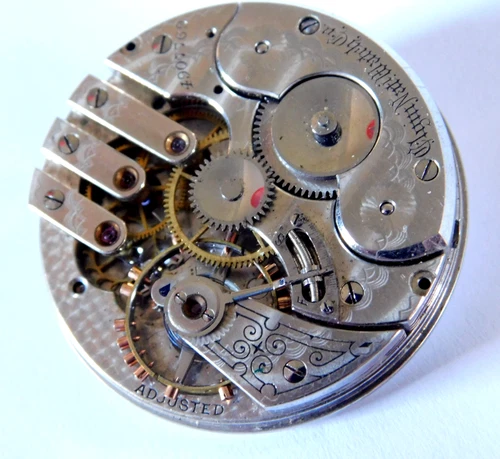 c1896 ANTIQUE ELGIN NATL WATCH Co POCKET WATCH "MOVEMENT " No 4907769