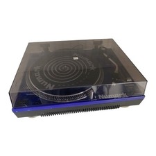 2 Numark TT-1910 Turntables w/ Numark DXM03 Digital Mixer Blue