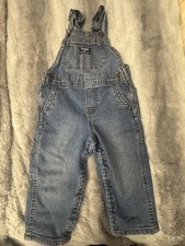 Oshkosh B'Gosh Toddler Denim Bib Overalls Size 18m