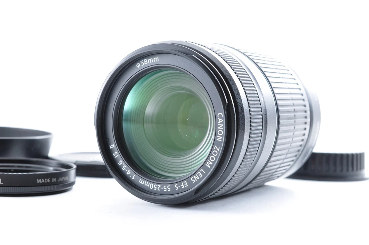 Canon EF-S 55-250mm Focal Camera Lenses for sale | eBay