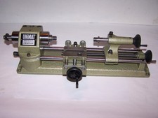 Unimat Sl1000 Lathe Headstock Bed Slide Tailstock Set Of 3 Austria 152