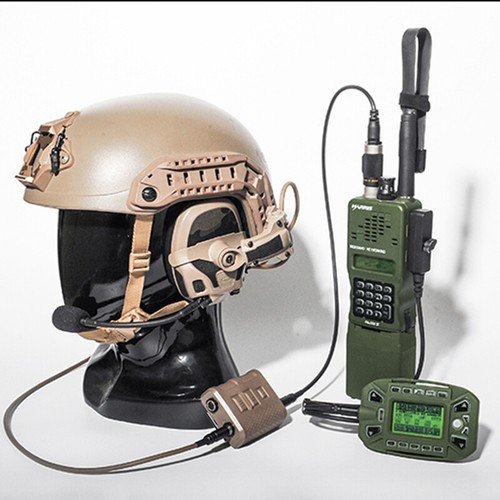 FMA FCS Tactical Headset AMP Communication Noise Earphone for PRC U94 PTT - Picture 7 of 15