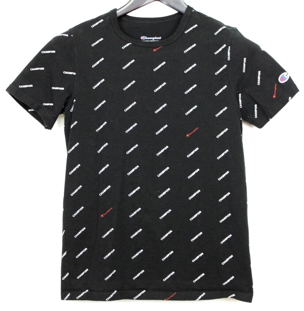 champion dress shirt Champion Mens Large Black & Blue Dress Shirt