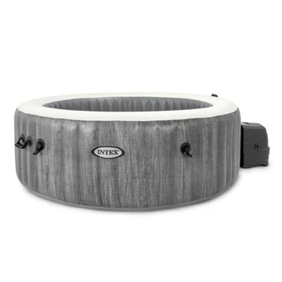 Whirlpool Intex PureSpa Greywood Deluxe 216x71cm Spa Pool Intex für 6 Personen - Bild 1 von 4
