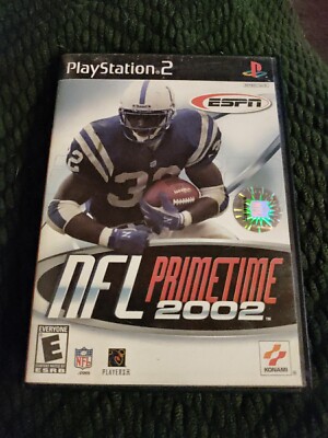  ESPN NFL PrimeTime 2002 (Sony PlayStation 2, 2001)  COMPLETE 