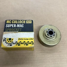 NOS McCulloch 60919 Sprocket Clutch Drum 404-7 OEM Super Mac Rare Never Used