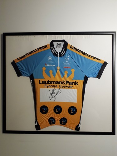 Cadel Evans Signed Jersey - 2003 Tour Down Under - King of the Mountain - Picture 5 of 5
