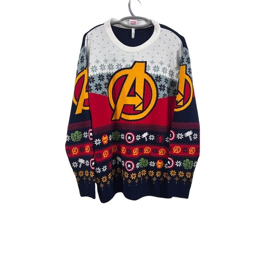 Men’s Marvel Adventers Ugly Christmas Sweater XXXL