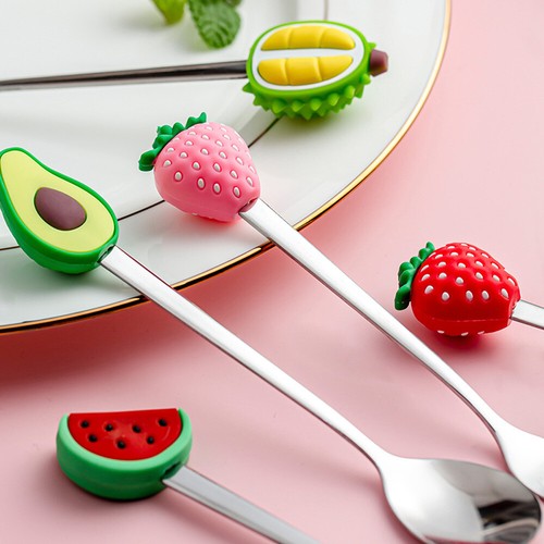 Tool Cake Coffeeware Sugar Stirring Spoon Fruit Fork Coffee Spoon Teaspoon - Picture 7 of 26