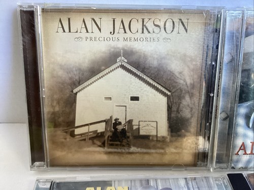 Alan Jackson CD Lot of 4 Country Precious Memories, Real World, Who I Am, Drive - Picture 2 of 9