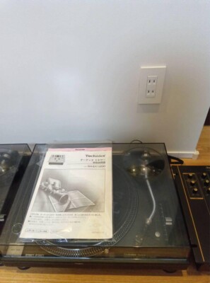 DJ機材 Technics SL-1200MK5 & SH-EX1200 Technics SL-1200MK5 Black Pair and SH-EX1200 Silver DJ