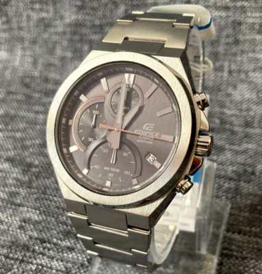 CASIO EDIFICE EFB-700D-8A SAPPHIRE CRYSTAL CHRONOGRAPH DATE WR 100M BRAND NEW
