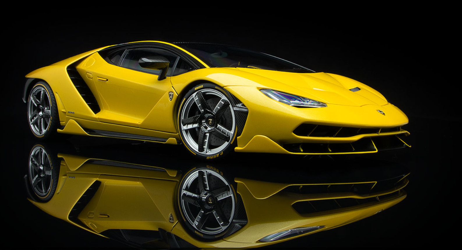 Lamborghini Race Car Hypercar w/Orig.Wheels Rims Custom Built1:18SCALE MODEL