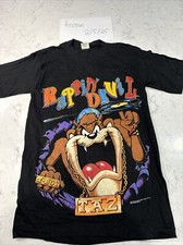 Vintage 90s Taz Looney Tunes Shirt Small Made In USA