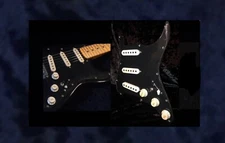 David Gilmour/Pink Floyd  Pre Wired Loaded Guard with 7-way MOD **& Black Knobs