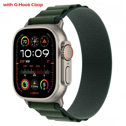 Alpine Loop Nylonowy pasek sportowy do Apple Watch 10 9 8 7 6 44/45/42/46/49mm Ultra - Zdjęcie 16 z 47