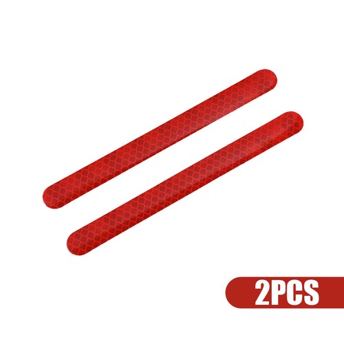 2x Car Rearview Mirror Reflective Strip Anti-collision Warning Tape Stickers - Picture 9 of 12