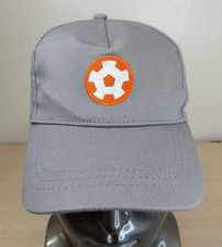 SOCCER SHOTS ADJUSTABLE STRAPBACK YOUTH HAT/CAP, GRAY, OUTDOOR/SPORTS