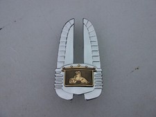 RECHROMED + POLISHED FRONT GRILLE GRILL BADGE + INSERT SUITS FX HOLDEN