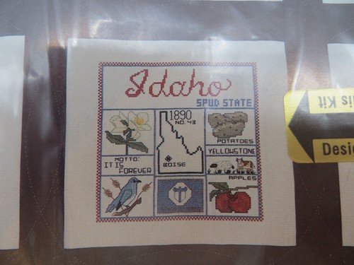 Cross Stitch Kit 1986 Janlynn America The Beautiful IDAHO #71-12 - Picture 2 of 5
