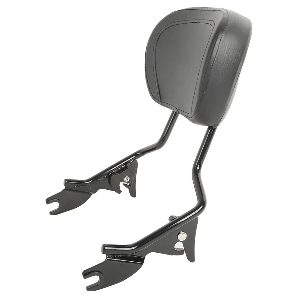 4 Point Docking Kit Backrest Sissy Bar Fit For Harley Touring Road Glide 09-13 - Image 3 of 4