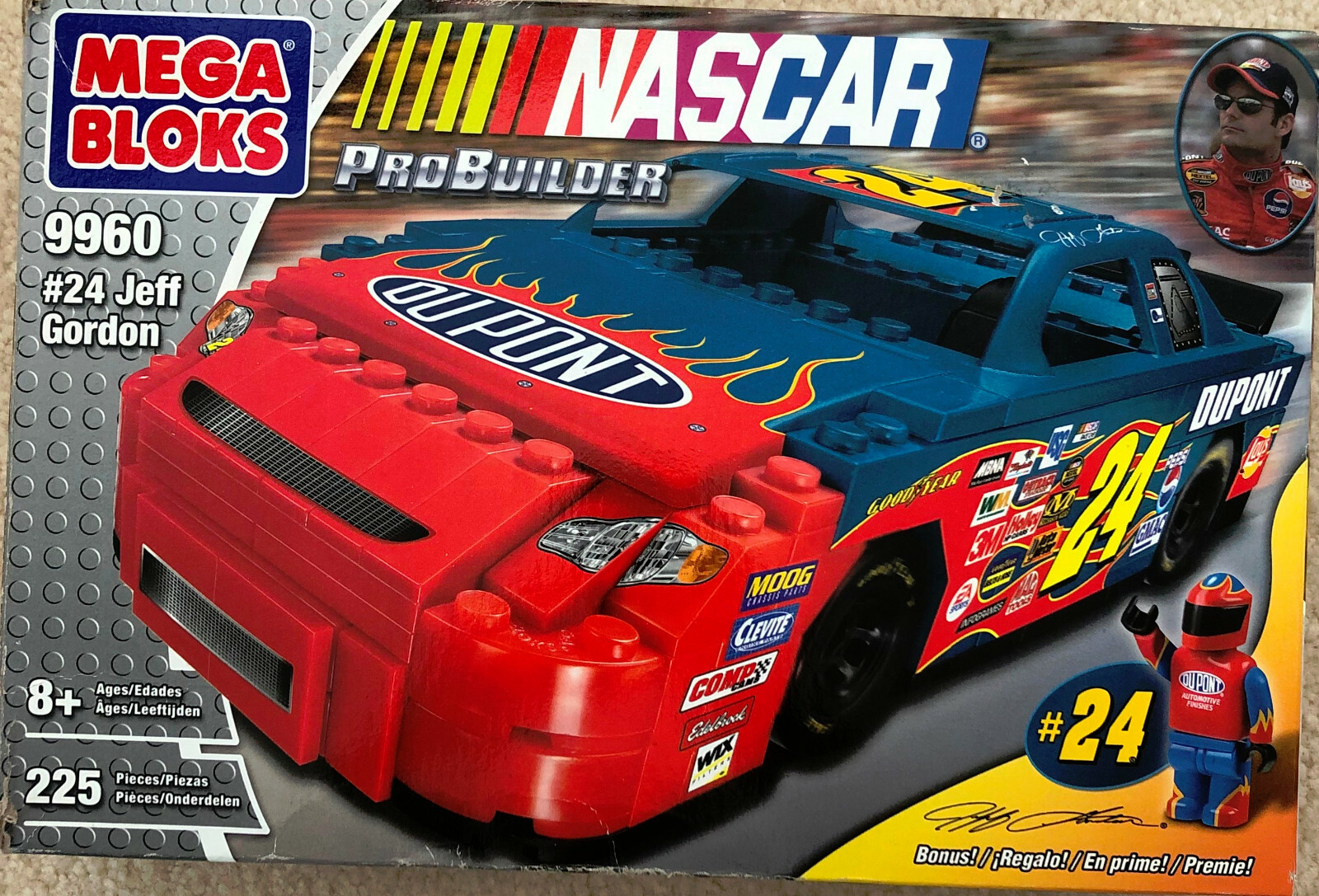 mega bloks nascar