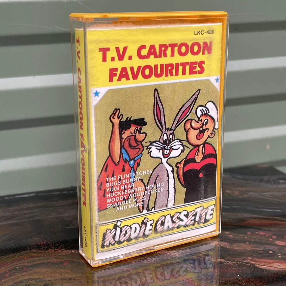 2 X Vintage Cassette Tapes Kids Music - TV Cartoons & The Best Of The Muppets - Image 4 of 4