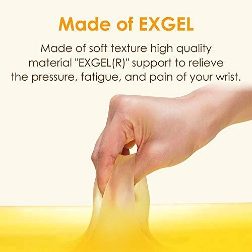 ELECOM wrist rest dimp gel white MOH-DG01WH from Japan N2 - Image 3 of 4