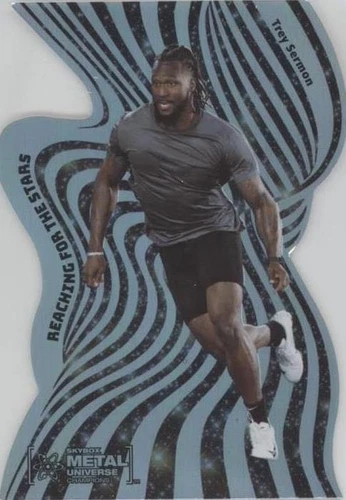 2021 Skybox Metal Universe Champions Trey Sermon #RFS-4