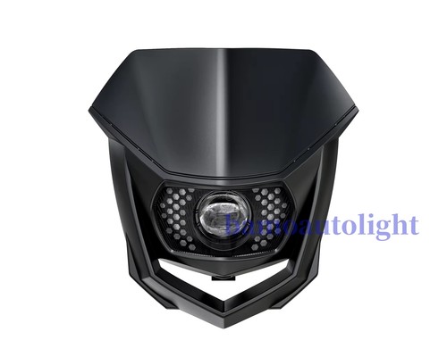 Universal Super Motard/Enduro LED Headlight for Kawasaki Suzuki Yamaha KDX XR CR - Picture 2 of 12