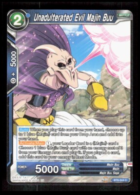 Dragon Ball Super - Unadulterated Evil Majin Buu - BT6-044 Common CB-1-3-F-11