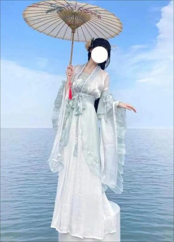 Hanfu 8pcs/Set Dress Women Ancient Chinese Set Costume Outfit Summer wholesale - Picture 22 of 31
