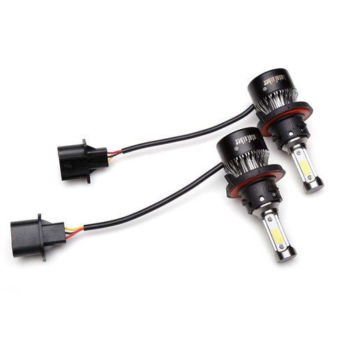 H13 9008 LED Headlight Bulbs Conversion Kit for Ford F150 2004-14 High Low Beam - Picture 12 of 14