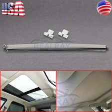 Beige Sunroof Sunshade Cover Curtain For Cadillac XT5 2017 2018 2019 2020 Cloth