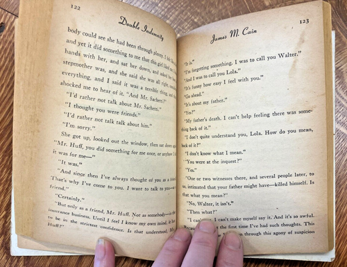 Double Indemnity by James M Cain 1943 Avon Book Company - Paperback - 第 20/21 張圖片