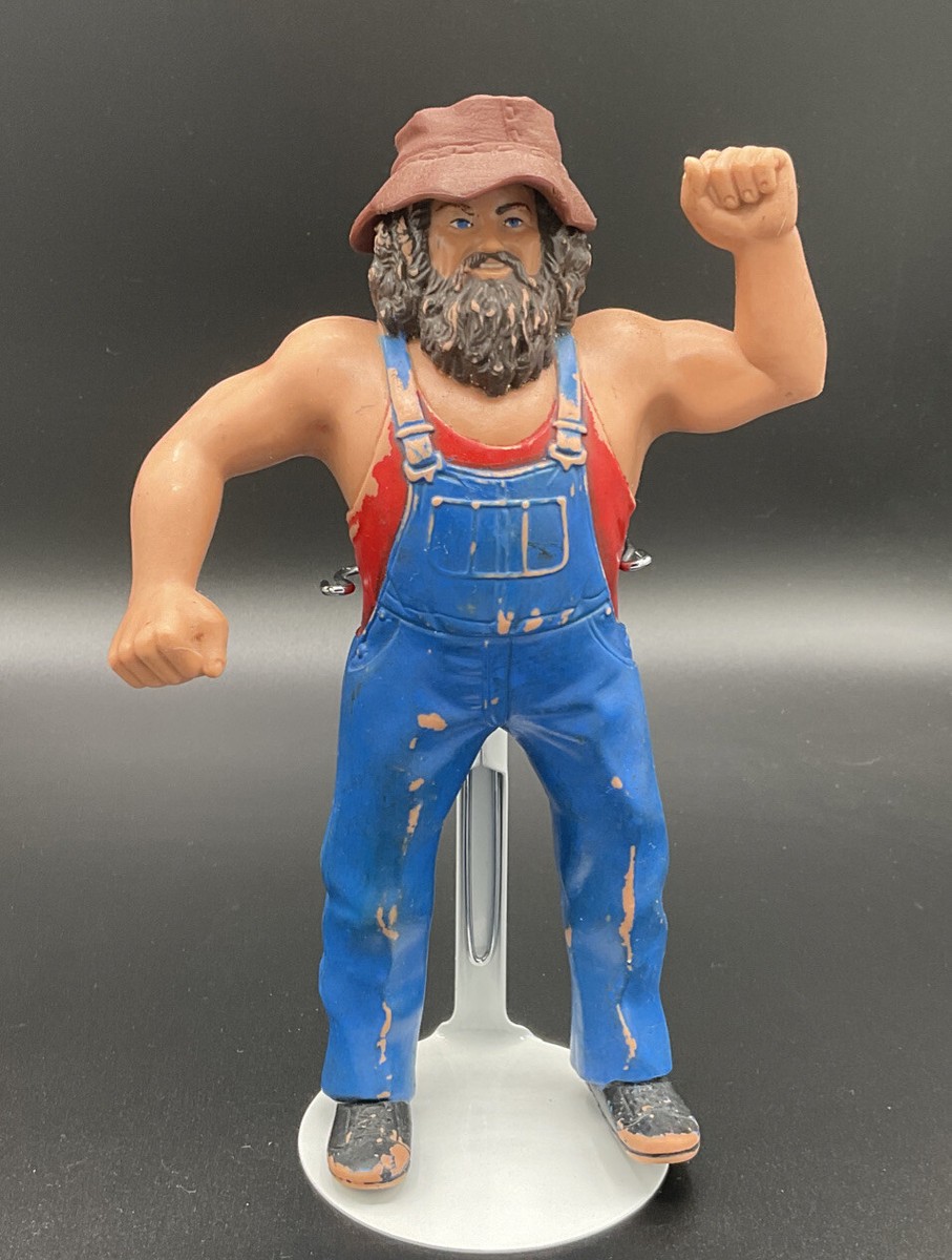 WWE『WWF』JIM&JANNETTY&SANTANA フィギュア LJN WWF WWE Wrestling Superstars Hillbilly Jim Action Figure