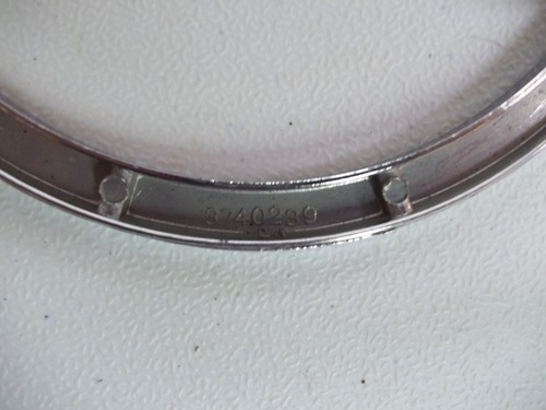 Original 1958-1962 Corvette Rear or Front Emblem Bezel 3740239 - Bild 4 von 4