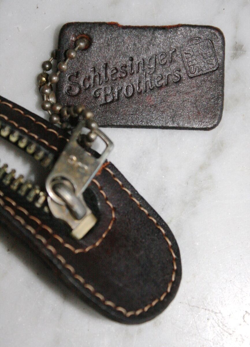 Vintage SCHLESINGER BROTHERS Briefcase Full Grain Cowhide Vintage SCHLESINGER BROTHERS Briefcase Full Grain Cowhide