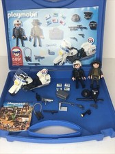 playmobil police carry case