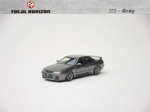 Coche modelo diecast gris Focal Horizon FH 1:64 Skyline GT-R R32 S-Tune - Imagen 2 de 6