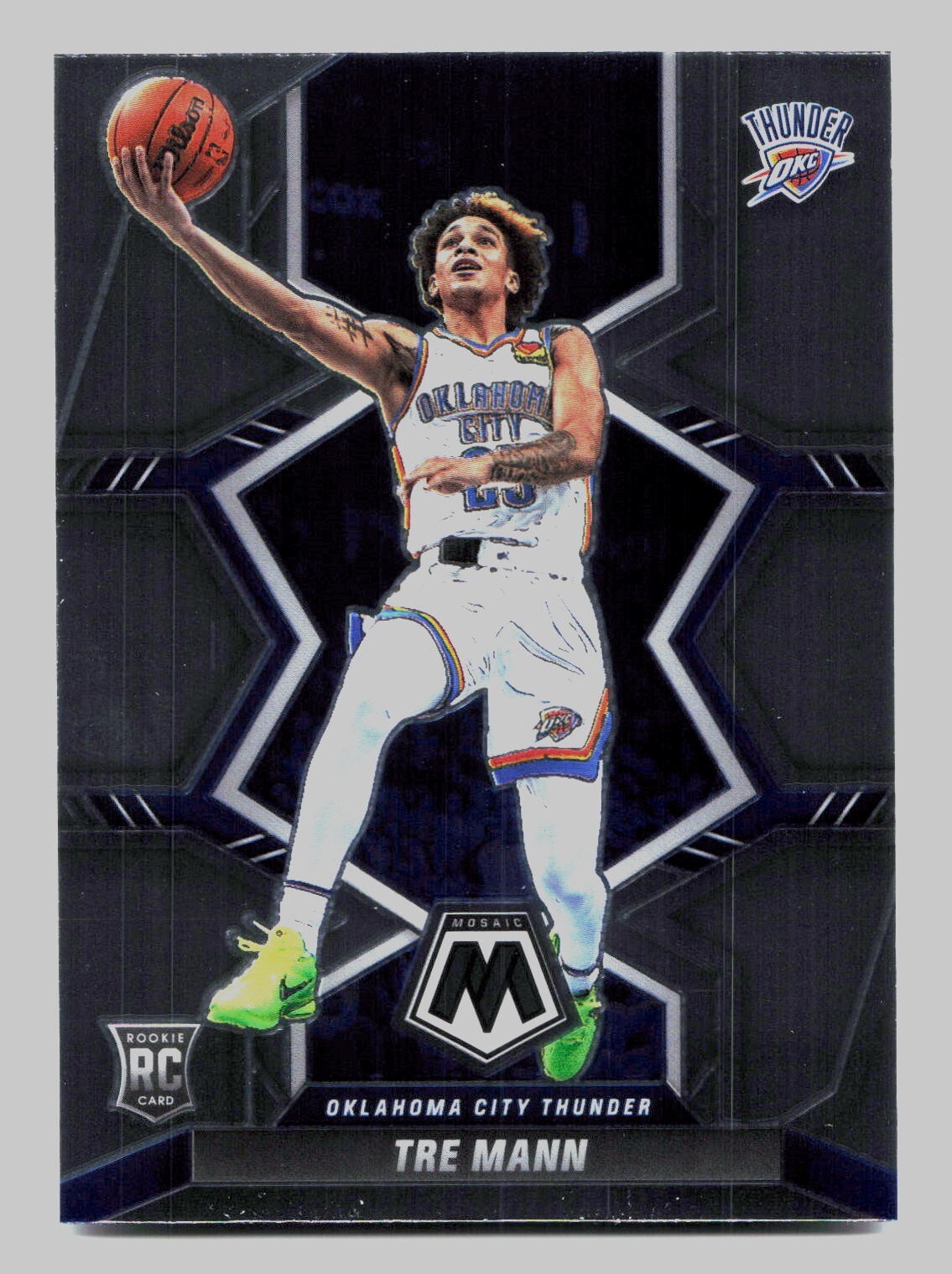 2021-22 Panini Mosaic Tre Mann #212