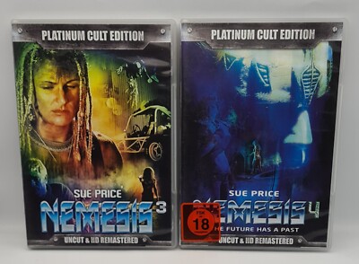 Nemesis 3 + 4 UNCUT (DVD) Platinum Cult Edition