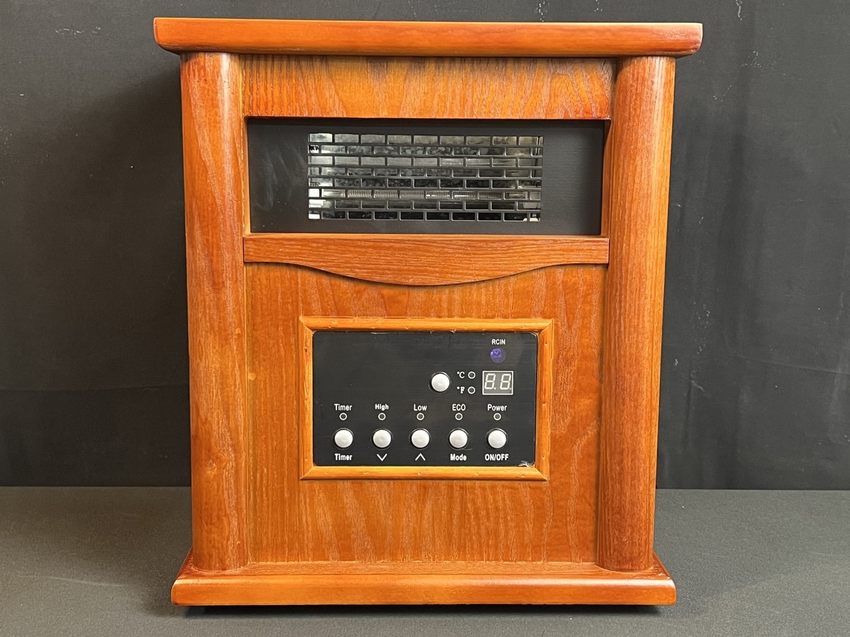 Intertek GD9315BCW-3J 1500W Electric Indoor Infrared Quartz Space Heater  New | eBay