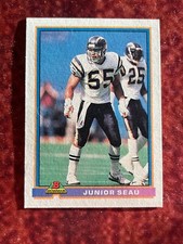Junior Seau football cards variety take your pick